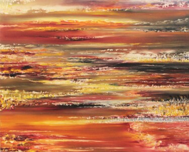 Peinture intitulée "Layers" par Tammy Gauthreaux, Œuvre d'art originale, Huile