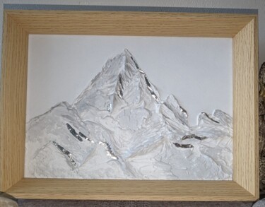 Painting titled "Everest" by Tania G, Original Artwork, Acrylic