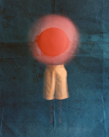 Fotografia intitulada "Red eye" por Tania Serket, Obras de arte originais, Fotografia de filme
