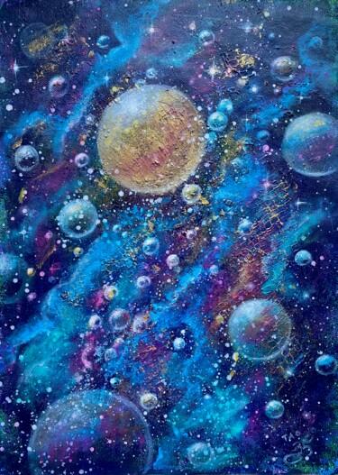 Malarstwo zatytułowany „Galaxy 3” autorstwa Tanja Olsson, Oryginalna praca, Akryl