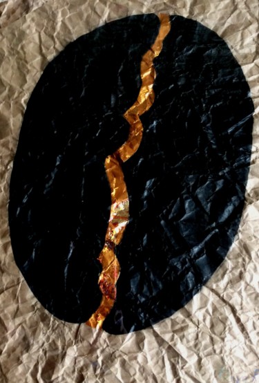 Pittura intitolato "Black Coffee" da Tanya Firn, Opera d'arte originale, Acrilico