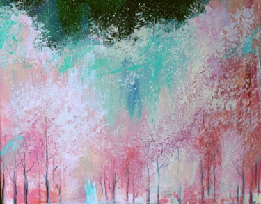 Pintura intitulada "Springtime of Life" por Tanya Firn, Obras de arte originais, Óleo