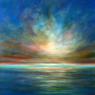 Painting titled "In Light of Eternity" by Tanya Hansen (TanyaSunart), Original Artwork, Acrylic