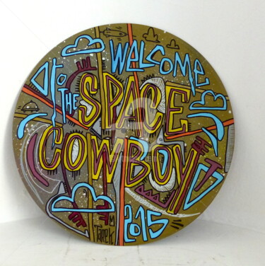 "Space Cowboy" başlıklı Tablo Tarek Ben Yakhlef tarafından, Orijinal sanat, Sprey boya