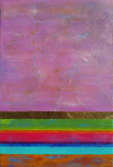 Картина под названием "Provence" - Татьяна Лаздовская, Подлинное произведение искусства, Акрил