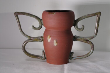 Sculpture titled "papillon 2" by Tatiana Alexandrova, Original Artwork, Ceramics