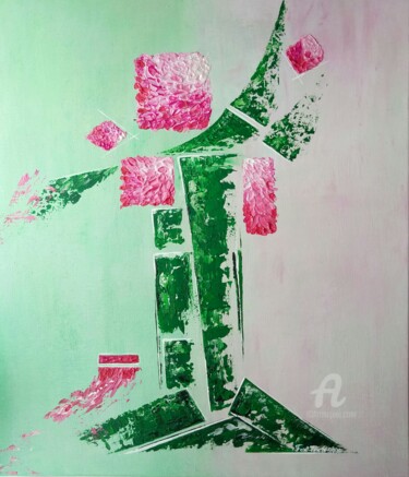 Peinture intitulée "GIVEN ROSES (SERIES…" par Tatiana Fox'Tena, Œuvre d'art originale, Acrylique Monté sur Châssis en bois