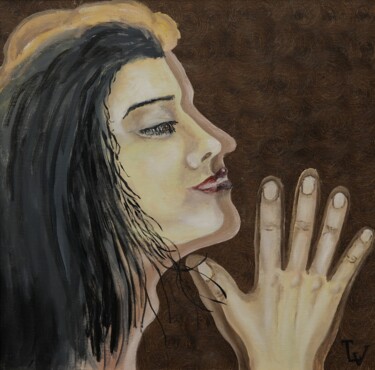 Peinture intitulée "Дыши со мной" par Tatiana Lysova, Œuvre d'art originale, Huile