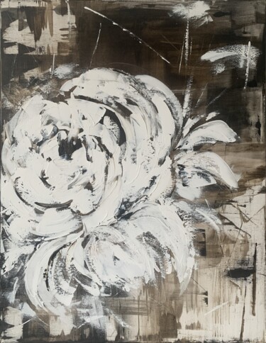 Pittura intitolato "Close up flower.mod…" da Tatiana Malinovscaia, Opera d'arte originale, Acrilico