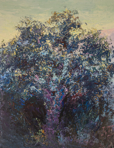 Pintura intitulada "Olive 2" por Tatyana Ivolga, Obras de arte originais, Acrílico Montado em Cartão