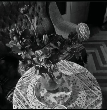 Fotografía titulada "Садовые цветы на кр…" por Tatyana Zakharova, Obra de arte original, Fotografía digital