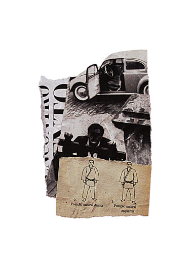 Collages titled "Me and my beetle wa…" by Tchago Martins, Original Artwork, Collages