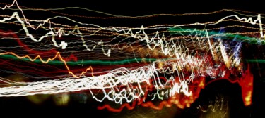 Photography titled "Tensions Lumineuses" by Teddy Fontaine, Original Artwork, Digital Photography Mounted on Aluminium