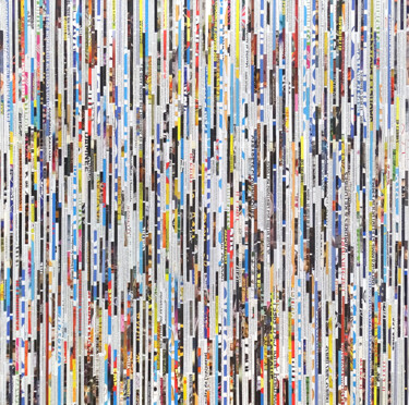 Collages intitulée "Tehos - A few life…" par Tehos, Œuvre d'art originale, Collages