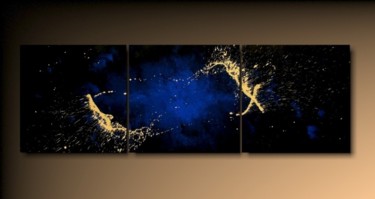 Картина под названием "Equinox 10" - Tehos, Подлинное произведение искусства, Масло