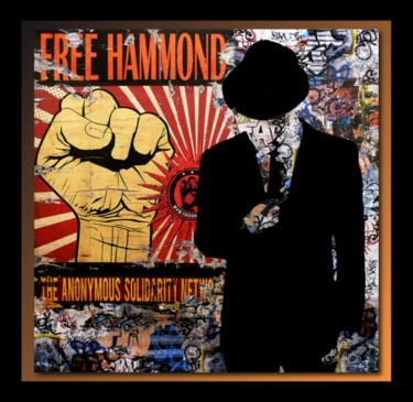 Peinture intitulée "Free Hammond" par Tehos, Œuvre d'art originale, Huile