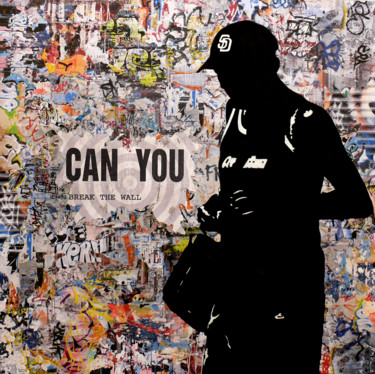 "Can you break the w…" başlıklı Tablo Tehos tarafından, Orijinal sanat, Diğer
