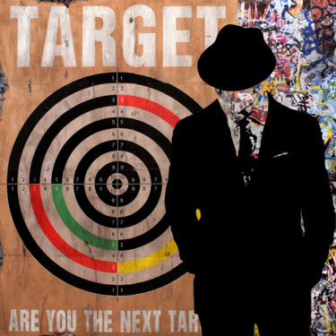 Schilderij getiteld "Tehos - Next Target…" door Tehos, Origineel Kunstwerk, Anders