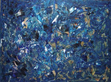 Pintura intitulada "Crystals of the Min…" por Teresa Rebelo, Obras de arte originais