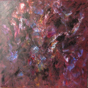 Pintura intitulada "Crystals of the Min…" por Teresa Rebelo, Obras de arte originais