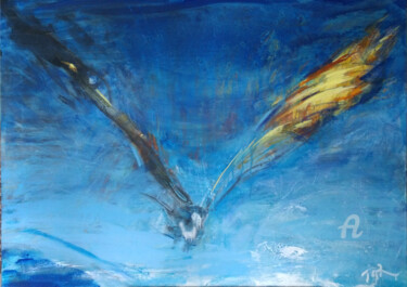 "Bird of victory" başlıklı Tablo Tetiana Tarasenko tarafından, Orijinal sanat, Petrol