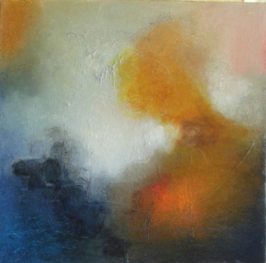 Peinture intitulée "L'éclat du matin ou…" par Thérèse Bosc, Œuvre d'art originale, Huile