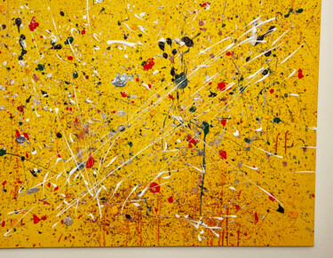 Pittura intitolato "Look at the Brighte…" da Theo Mahy Ma Somga, Opera d'arte originale, Olio