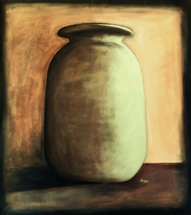 Картина под названием "Passion Pot" - Undarkpaint, Подлинное произведение искусства, Масло
