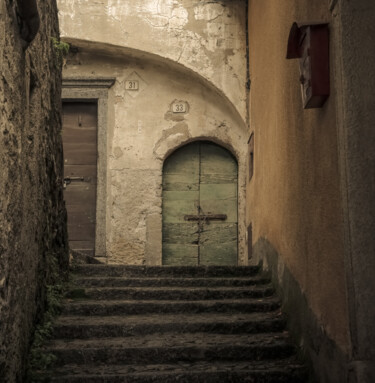 摄影 标题为“Italian village” 由Theofilos Koutroumanis, 原创艺术品, 数码摄影