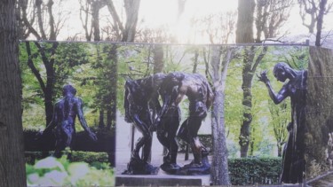 Arts numériques intitulée "Rodin parc" par Frederic Therisod, Œuvre d'art originale