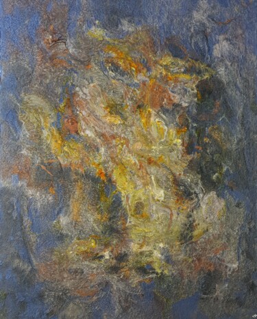 Pintura titulada "Merveille cosmique" por Thierry Blanc (T3L), Obra de arte original, Esmalte