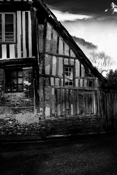 Fotografia intitolato "Photo de village No…" da Thierry Courteau, Opera d'arte originale, Fotografia digitale