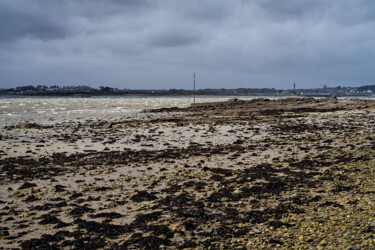 Photographie intitulée "Carantec, l'estran…" par Thierry Martin, Œuvre d'art originale, Photographie numérique