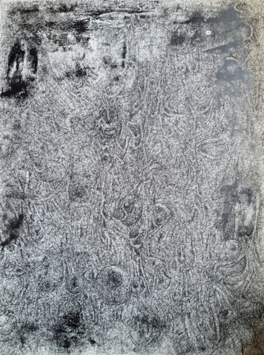 Dessin intitulée ""Complexité"" par Thierry Pujalte, Œuvre d'art originale, Encre