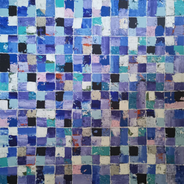 Peinture intitulée "Mer du Sud" par Thierry Trivès, Œuvre d'art originale, Acrylique