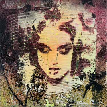 Картина под названием "Madonna" - Thomas Pierre, Подлинное произведение искусства, Акрил Установлен на Деревянная рама для н…
