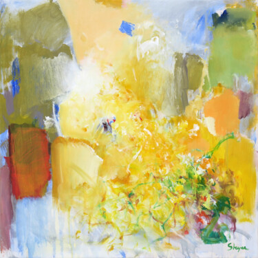 제목이 "Happiness, Warm and…"인 미술작품 Thomas Steyer로, 원작, 아크릴 나무 들것 프레임에 장착됨