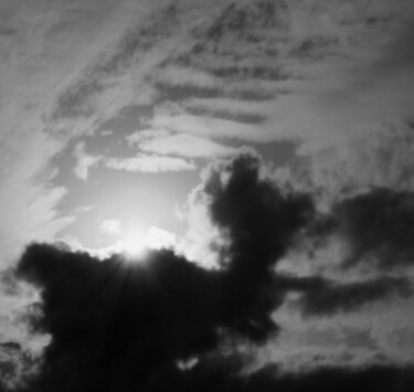 Fotografie getiteld "ciel" door Thomas Waldman, Origineel Kunstwerk, Digitale fotografie