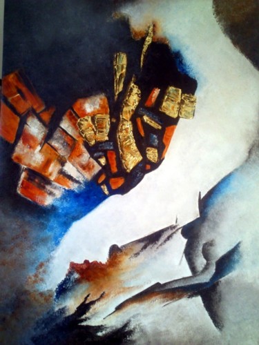 Peinture intitulée "Le souffle d'une tr…" par Tilou, Œuvre d'art originale