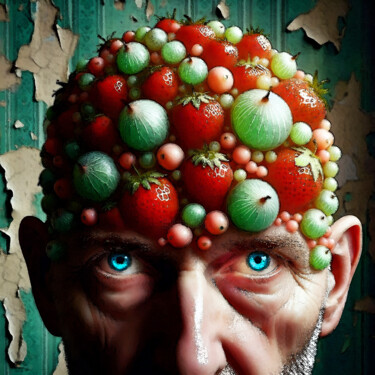 Digital Arts titled "Fruity -" by Tim Cutler, Original Artwork, 3D Modeling