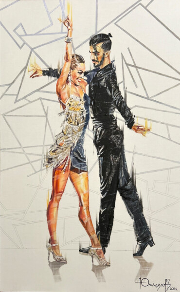 「"Samba"」というタイトルの絵画 Timur Yumadilovによって, オリジナルのアートワーク, オイル