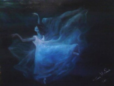 Painting titled "mystical_dancer.jpg" by Tina Hale, Original Artwork