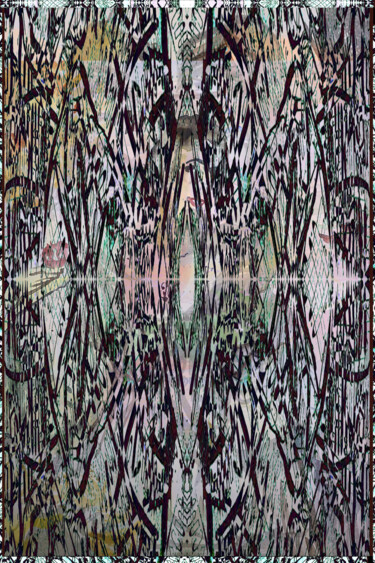 Digitale Kunst getiteld "Gothique [Gothic] P…" door Tinge, Origineel Kunstwerk, 2D Digital Work