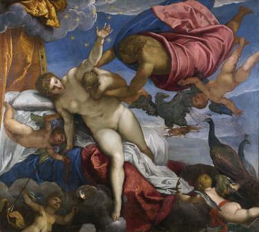Pittura intitolato "L'Origine de la Voi…" da Tintoretto, Opera d'arte originale, Olio