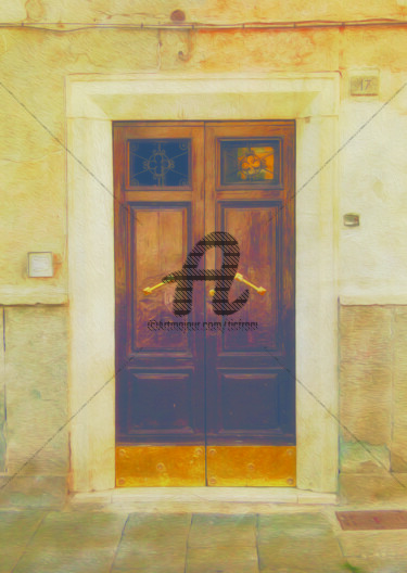 Grafika cyfrowa / sztuka generowana cyfrowo zatytułowany „Doors Italia I” autorstwa Joost Hogervorst, Oryginalna praca, Foto…
