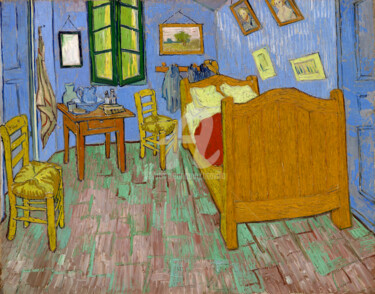 Цифровое искусство под названием "Vincent Van Gogh. L…" - Tito Villa, Подлинное произведение искусства