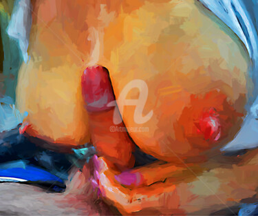 Digital Arts titled "shot" by Tobias Ginski, Original Artwork, Digital Painting