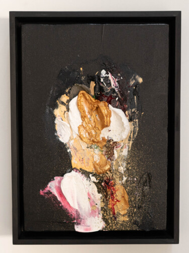 Картина под названием "Title   'UNTITLED P…" - Tomoya Nakano, Подлинное произведение искусства, Масло Установлен на Деревянн…