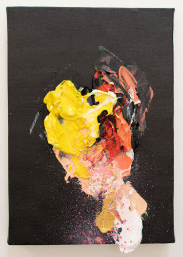 Painting titled "TITLE      'UNTITLE…" by Tomoya Nakano, Original Artwork, Oil Mounted on Wood Stretcher frame