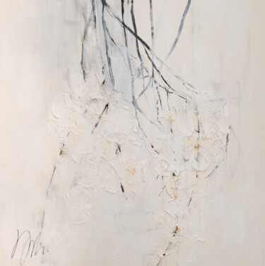 Painting titled "Title of art work…" by Tomoya Nakano, Original Artwork, Oil Mounted on Wood Stretcher frame